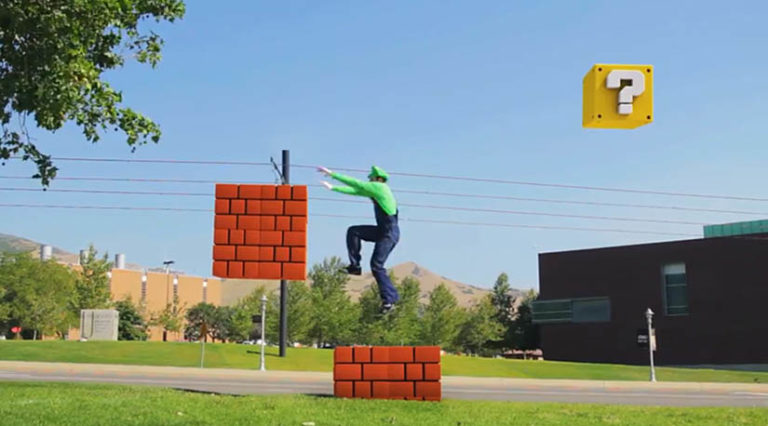 Super Mario Brothers Parkour