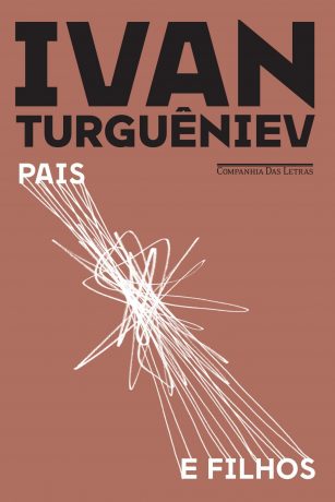 Imagem da capa de uma das edições nacionais de "Pais e Filhos" de Turguêniev 